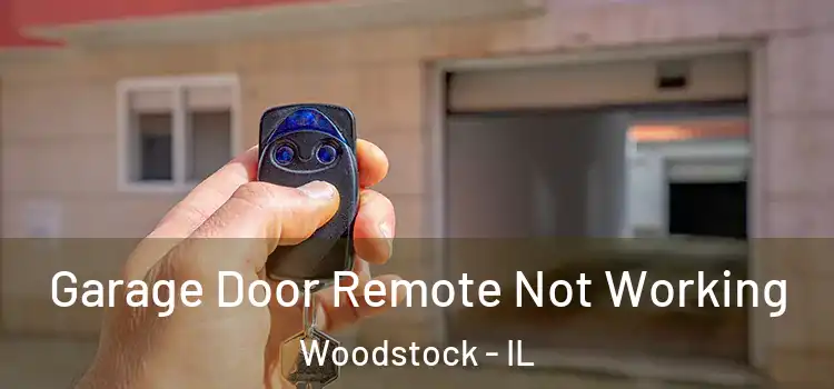  Garage Door Remote Not Working Woodstock - IL