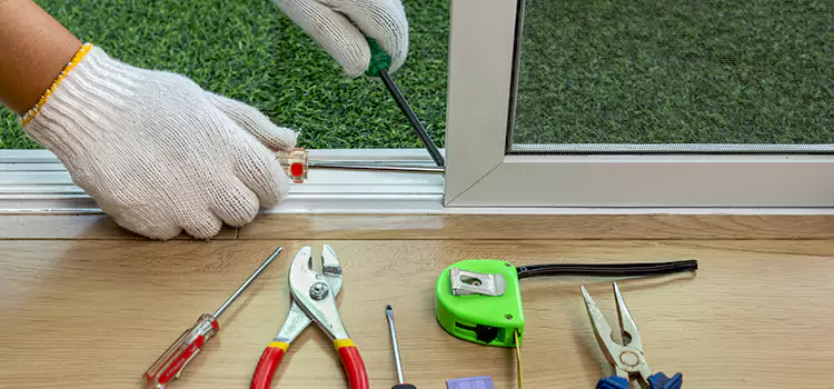 Sliding Door Track Replacement in Woodstock, IL